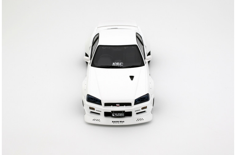 Nissan Skyline GT-R R34 KRC Body Kit Pearl White QX1 2019