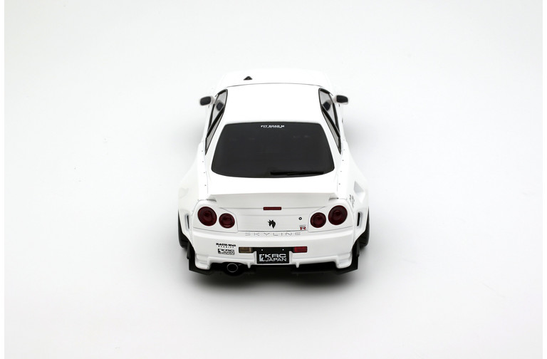 Nissan Skyline GT-R R34 KRC Body Kit Pearl White QX1 2019