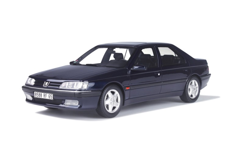 Peugeot 605 SV 24 Bleu Rhodes 1995