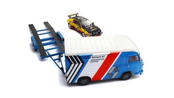 Pack Rallye Saviem + Alpine A310 Rallye Armor 1977