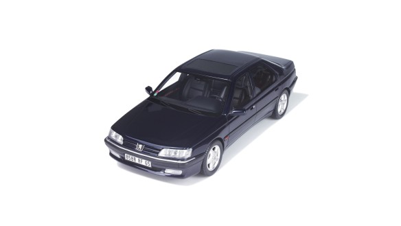 Peugeot 605 SV 24 Bleu Rhodes 1995