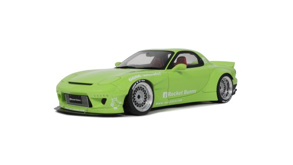 Rocket Bunny Aero (V1) Mazda RX7 (FD3S) Pearl Green 2015