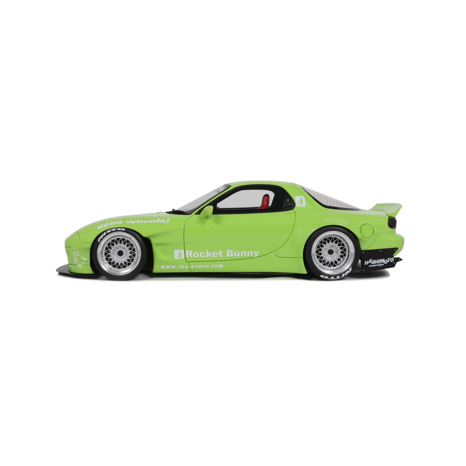 Rocket Bunny Aero (V1) Mazda RX7 (FD3S) Pearl Green 2015