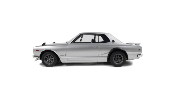 Nissan Skyline 2000 GT-R (KPGC10) Silver 700 1971