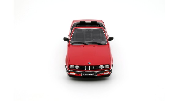 BMW 325i Convertible Bright Red 308 1986