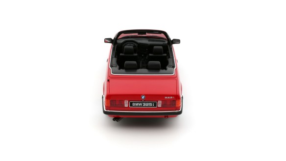 BMW 325i Convertible Bright Red 308 1986