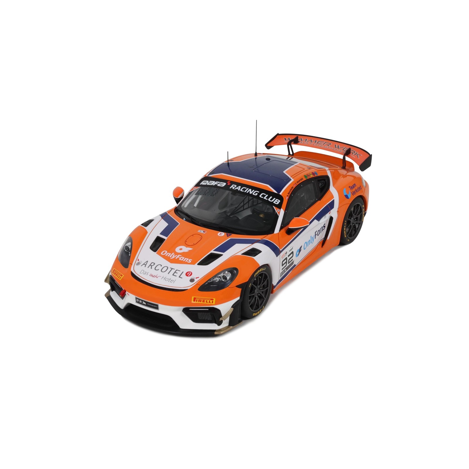 Porsche 718 Cayman GT4 RS Clubsport GT4 European Series 2024