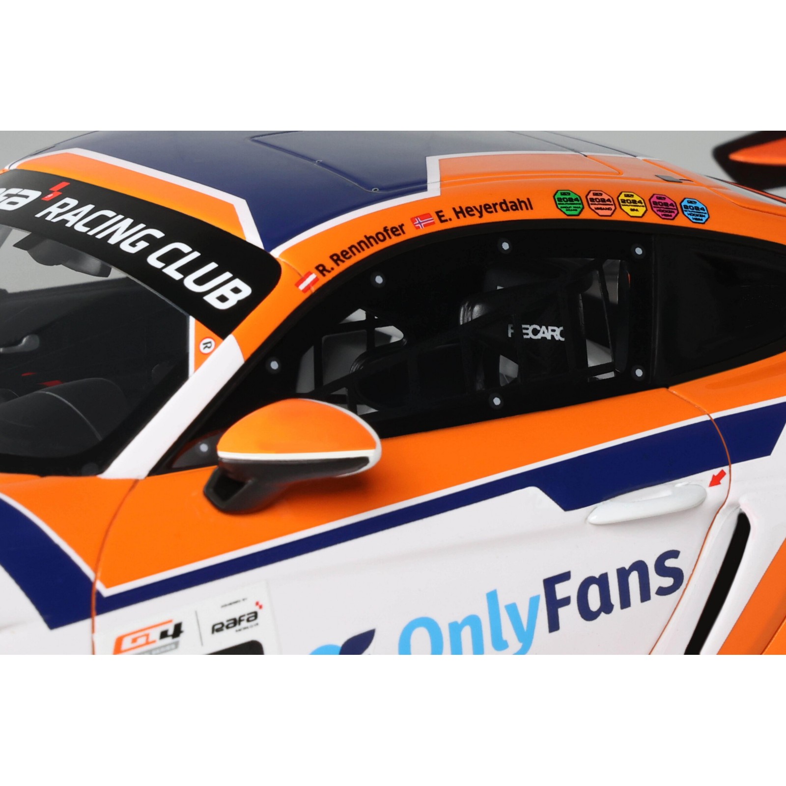 Porsche 718 Cayman GT4 RS Clubsport GT4 European Series 2024