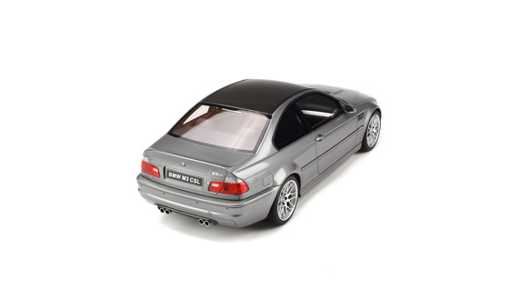 BMW E46 M3 CSL Silver Grey Metallic 2003