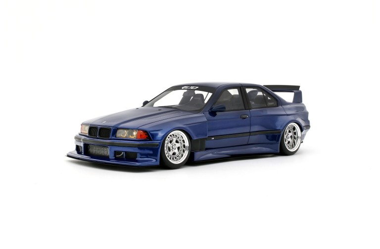BMW E36 LTO Sedan Turbo Khyzyl Saleem Avus Blue 2023