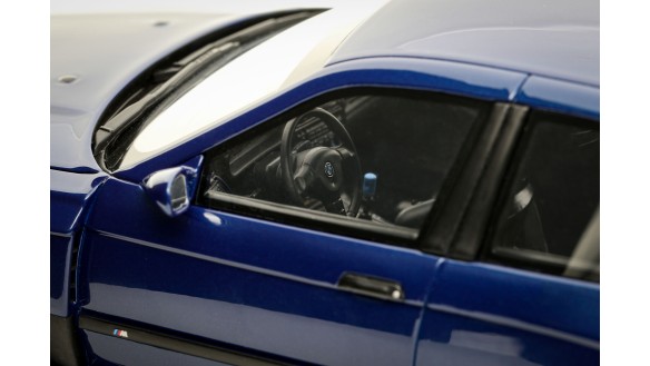 BMW E36 LTO Sedan Turbo Khyzyl Saleem Avus Blue 2023