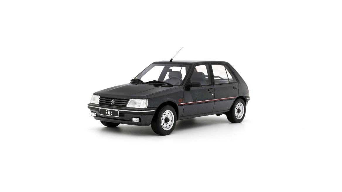 OttOmobile - Peugeot OT1223 - Peugeot 205 GT Gris Graphite 1993