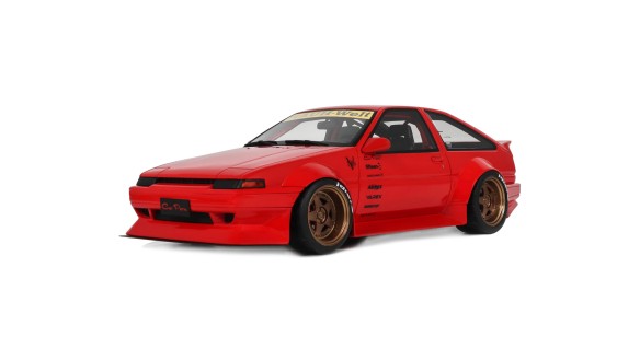 Toyota AE86 Sprinter Trueno Widebody Ferrari Rosso Corsa 1986