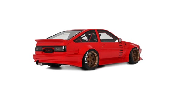 Toyota AE86 Sprinter Trueno Widebody Ferrari Rosso Corsa 1986
