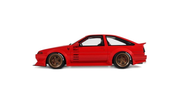 Toyota AE86 Sprinter Trueno Widebody Ferrari Rosso Corsa 1986