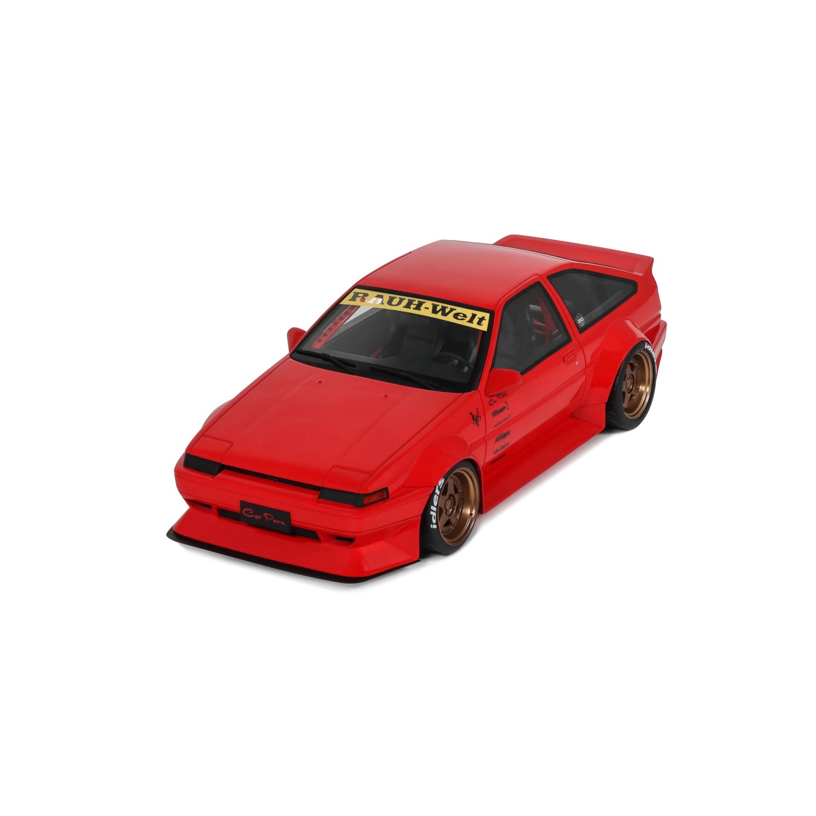 Toyota AE86 Sprinter Trueno Widebody Ferrari Rosso Corsa 1986