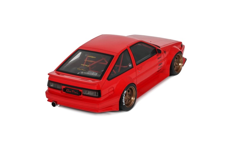 Toyota AE86 Sprinter Trueno Widebody Ferrari Rosso Corsa 1986