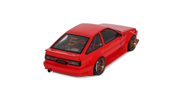 Toyota AE86 Sprinter Trueno Widebody Ferrari Rosso Corsa 1986