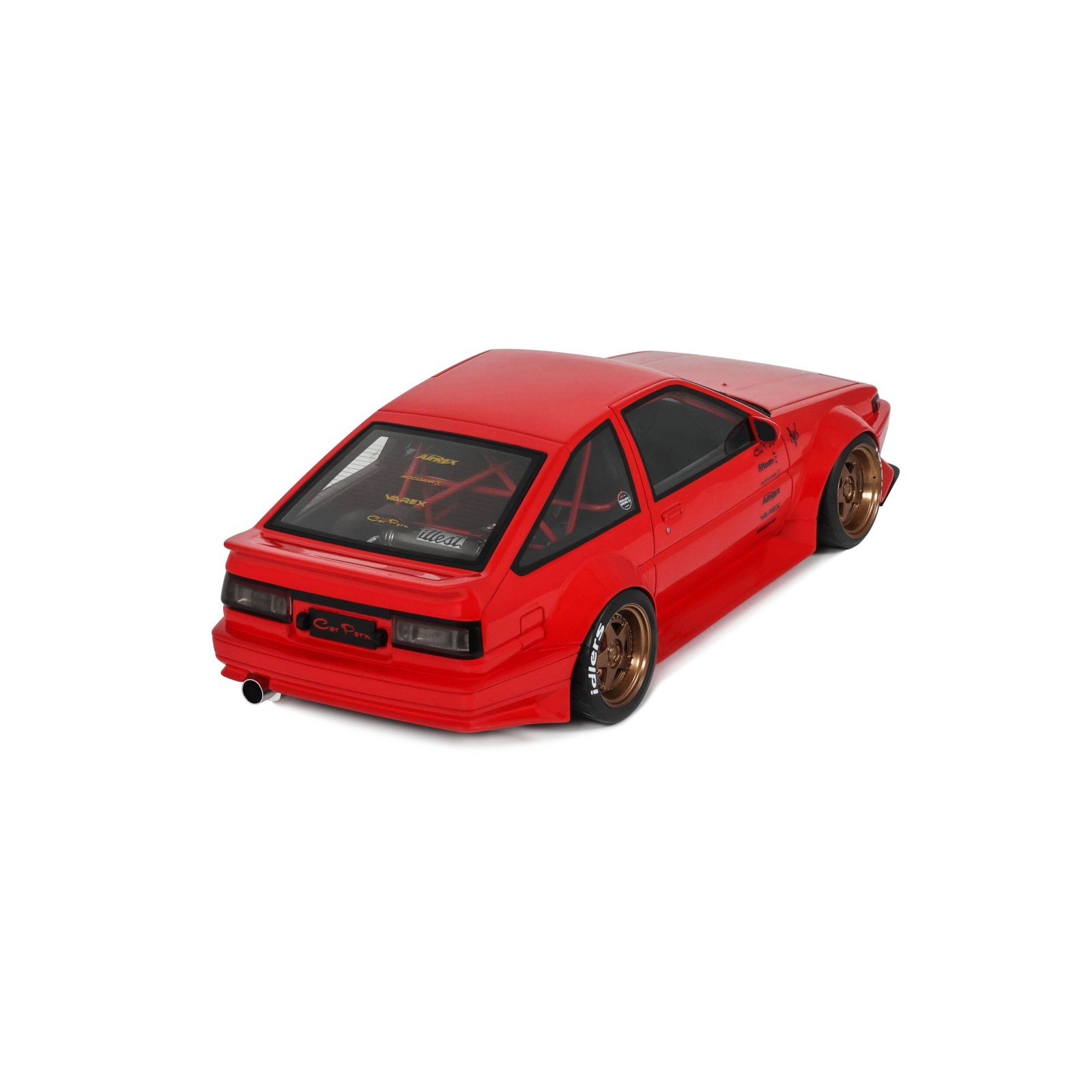 Toyota AE86 Sprinter Trueno Widebody Ferrari Rosso Corsa 1986