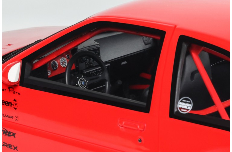 Toyota AE86 Sprinter Trueno Widebody Ferrari Rosso Corsa 1986
