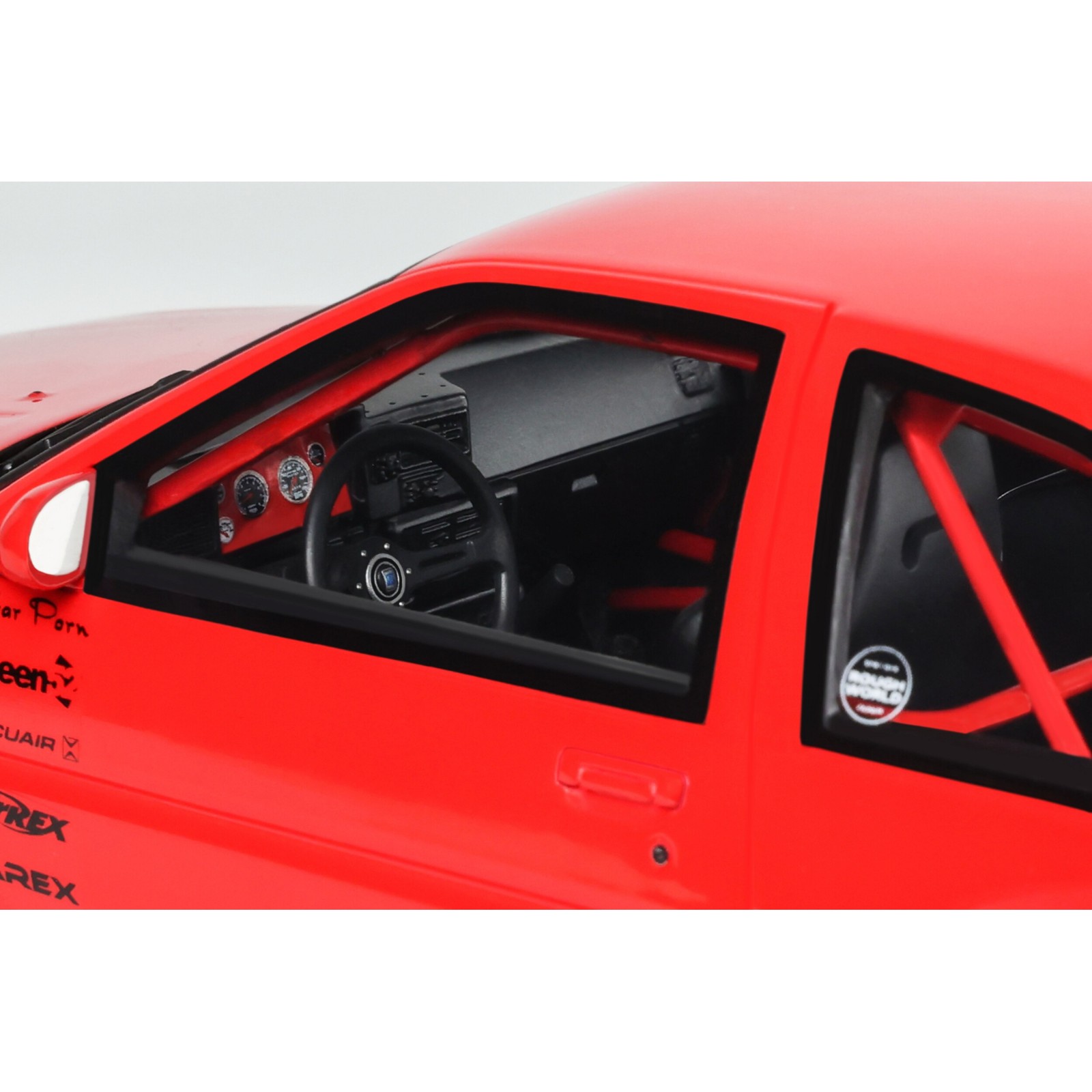 Toyota AE86 Sprinter Trueno Widebody Ferrari Rosso Corsa 1986