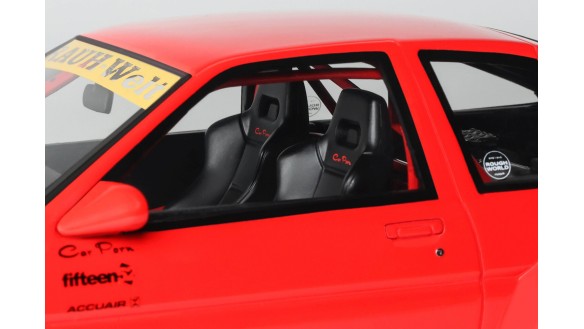 Toyota AE86 Sprinter Trueno Widebody Ferrari Rosso Corsa 1986