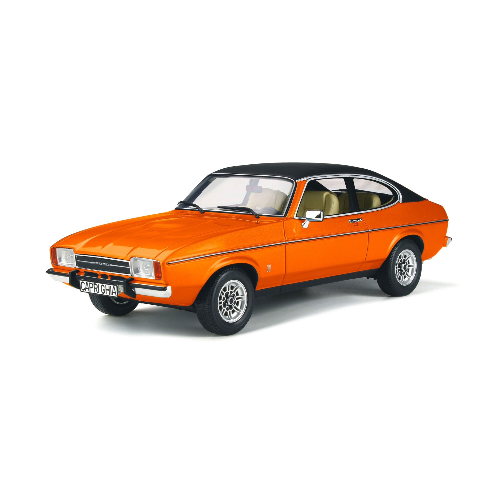 Ford Capri MK2 3,0L V6 Ghia Phoenixorange/Black 1974