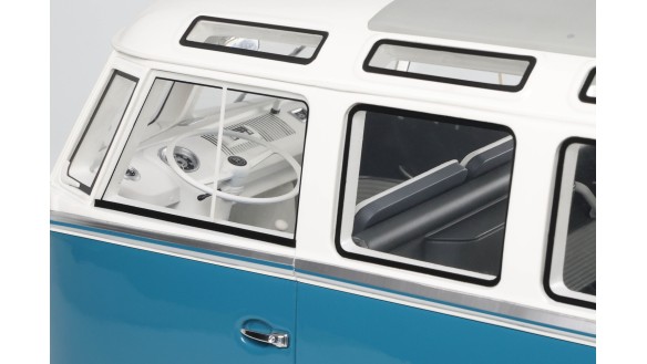 Volkswagen Combi Type 2 (T1) Samba Bus RegattaBlau L 50 F 1962