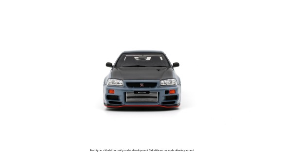 Nissan Skyline GT-R (BNR34) with Body Kit Stealth Grey 2025