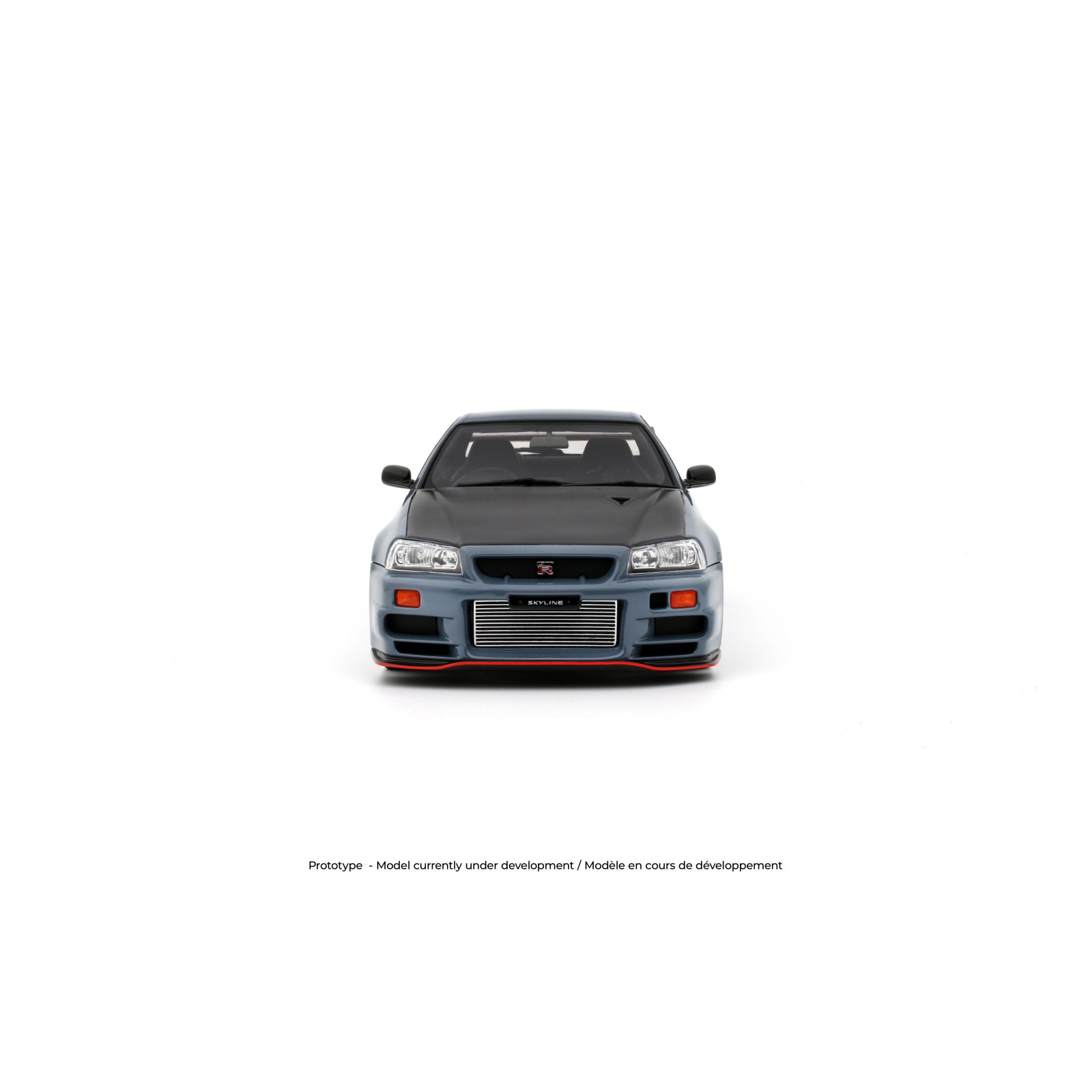 Nissan Skyline GT-R (BNR34) with Body Kit Stealth Grey 2025