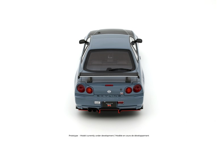 Nissan Skyline GT-R (BNR34) with Body Kit Stealth Grey 2025