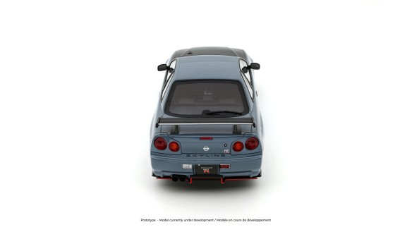 Nissan Skyline GT-R (BNR34) with Body Kit Stealth Grey 2025