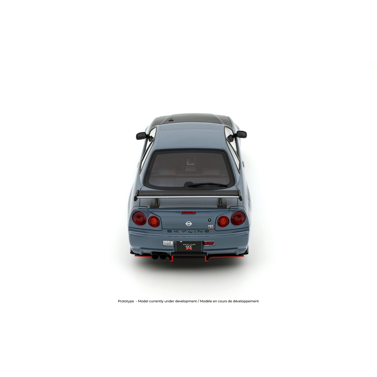 Nissan Skyline GT-R (BNR34) with Body Kit Stealth Grey 2025