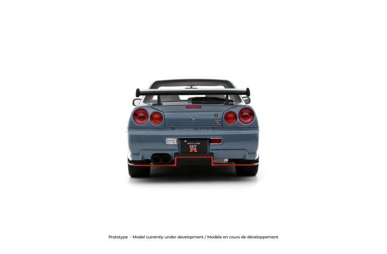 Nissan Skyline GT-R (BNR34) with Body Kit Stealth Grey 2025