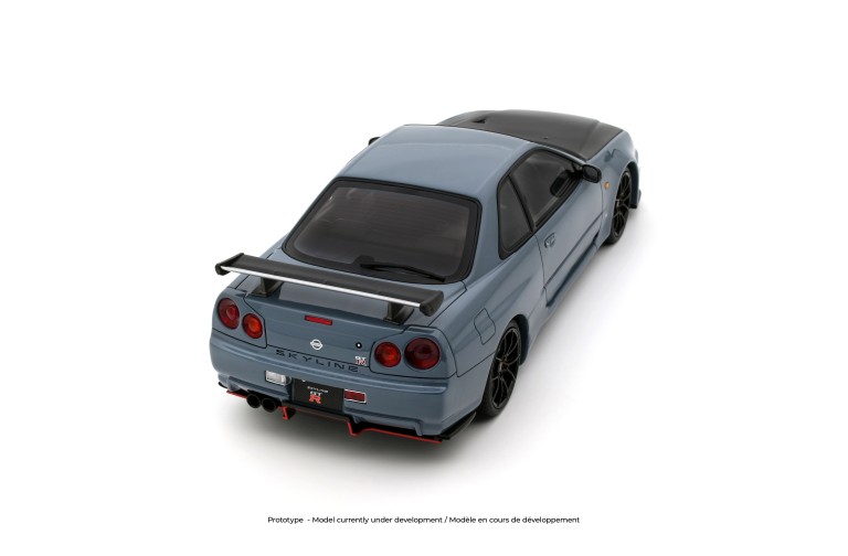 Nissan Skyline GT-R (BNR34) with Body Kit Stealth Grey 2025