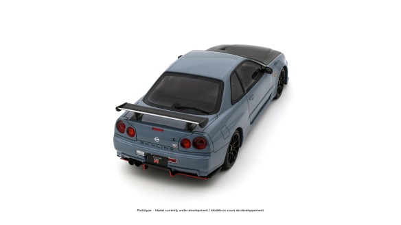 Nissan Skyline GT-R (BNR34) with Body Kit Stealth Grey 2025