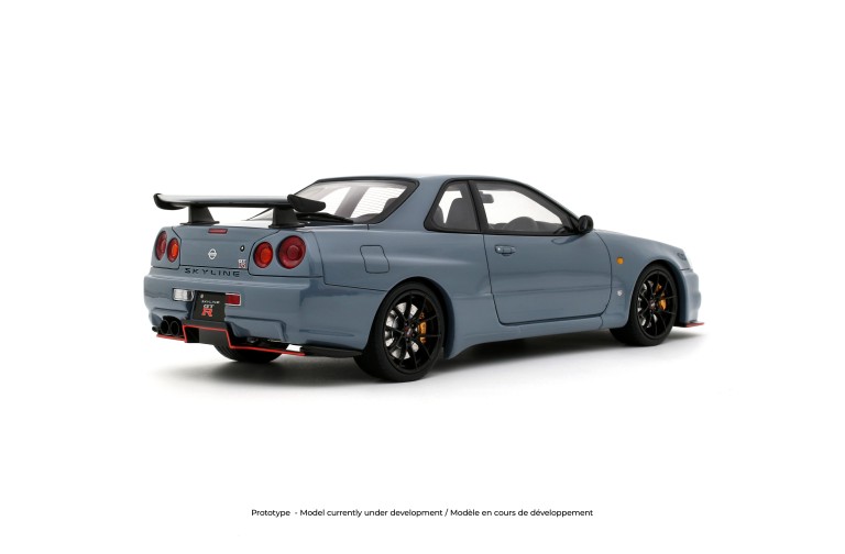 Nissan Skyline GT-R (BNR34) with Body Kit Stealth Grey 2025