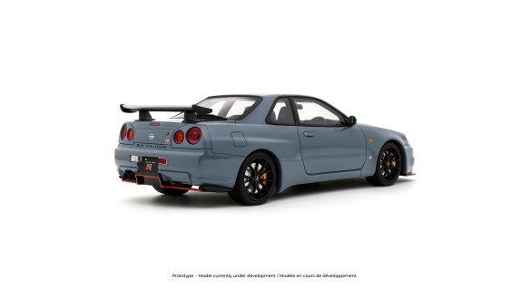 Nissan Skyline GT-R (BNR34) with Body Kit Stealth Grey 2025