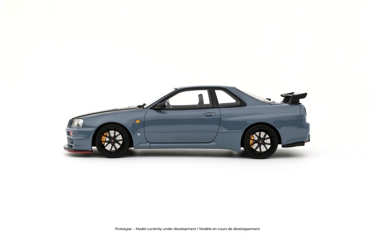 Nissan Skyline GT-R (BNR34) with Body Kit Stealth Grey 2025