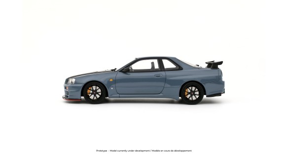 Nissan Skyline GT-R (BNR34) with Body Kit Stealth Grey 2025