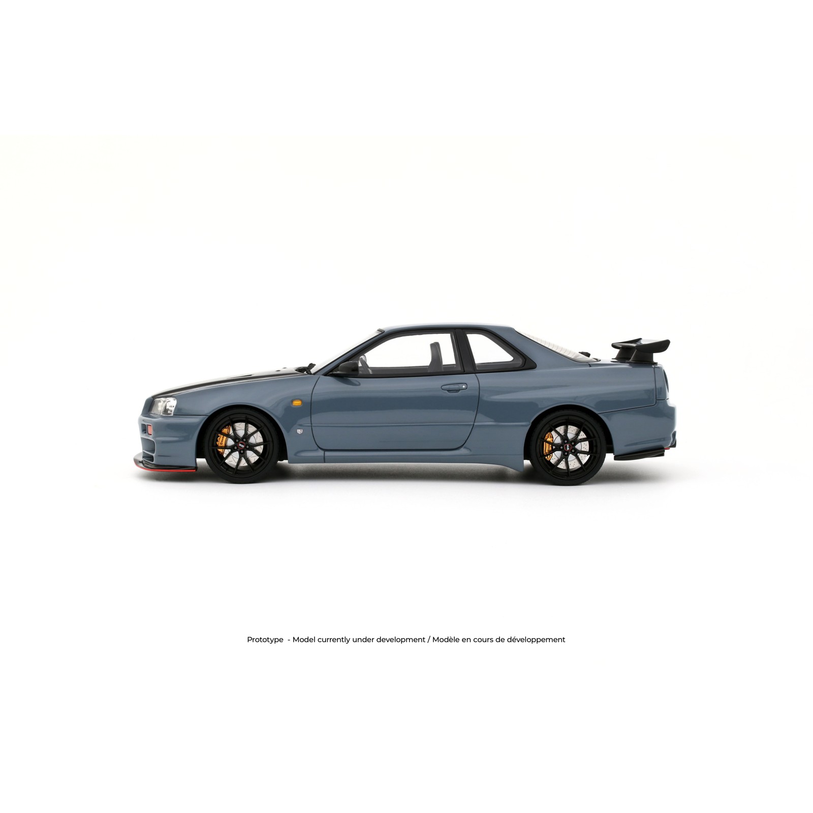 Nissan Skyline GT-R (BNR34) with Body Kit Stealth Grey 2025