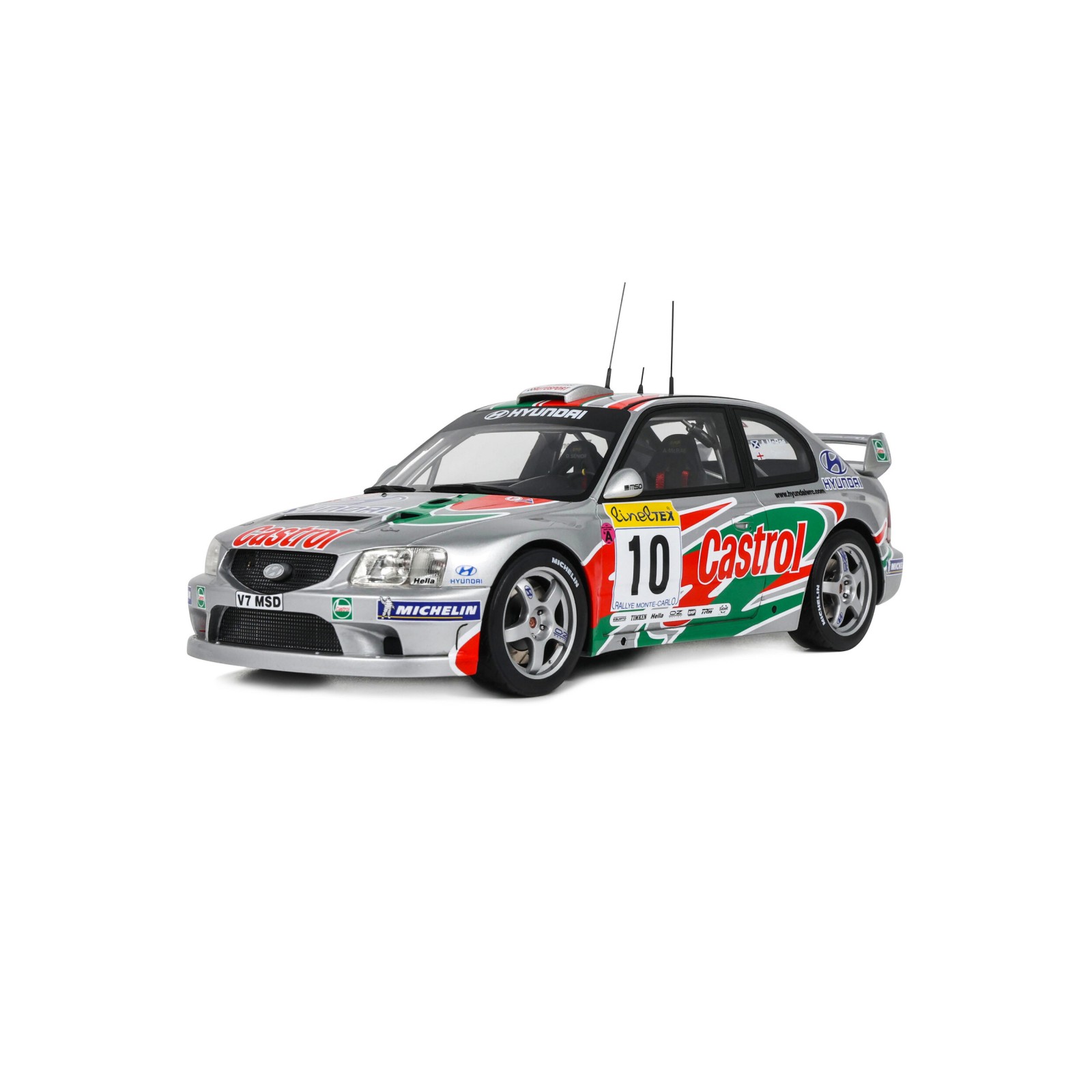 Hyundai Accent WRC Rally Monte Carlo 2001