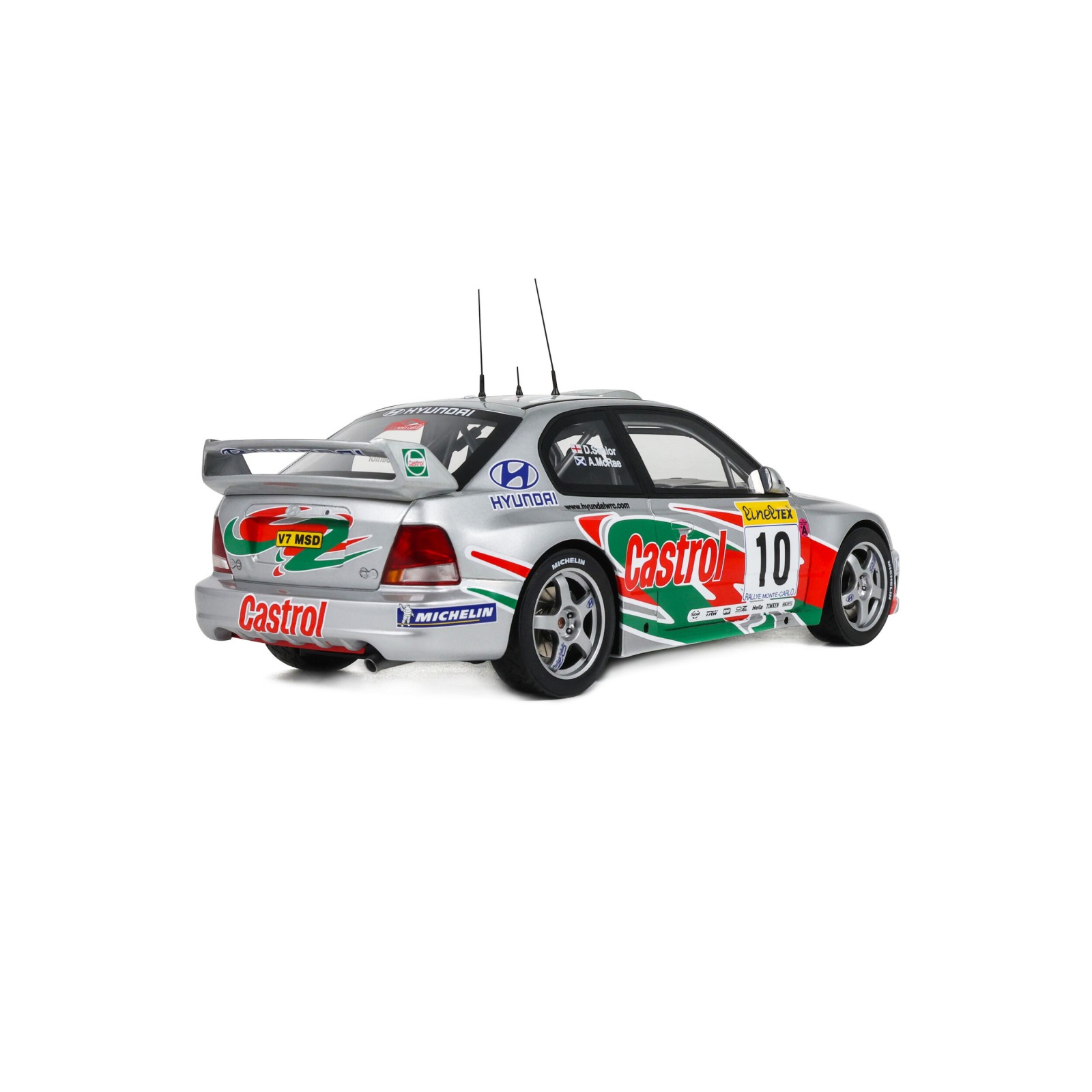 Hyundai Accent WRC Rally Monte Carlo 2001