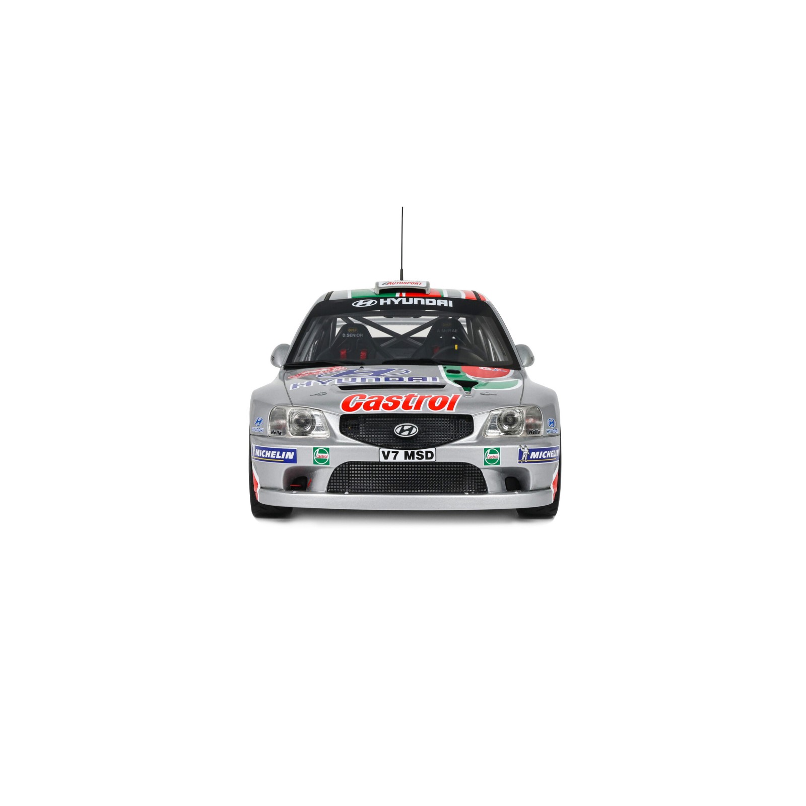 Hyundai Accent WRC Rally Monte Carlo 2001
