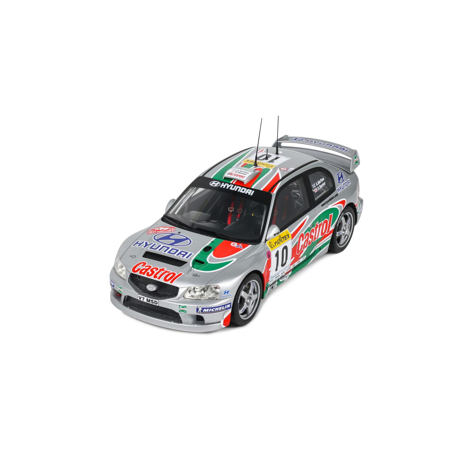 Hyundai Accent WRC Rally Monte Carlo 2001