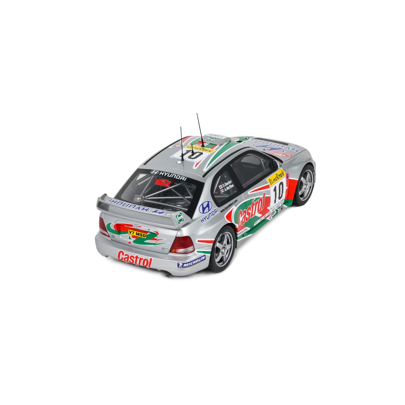 Hyundai Accent WRC Rally Monte Carlo 2001