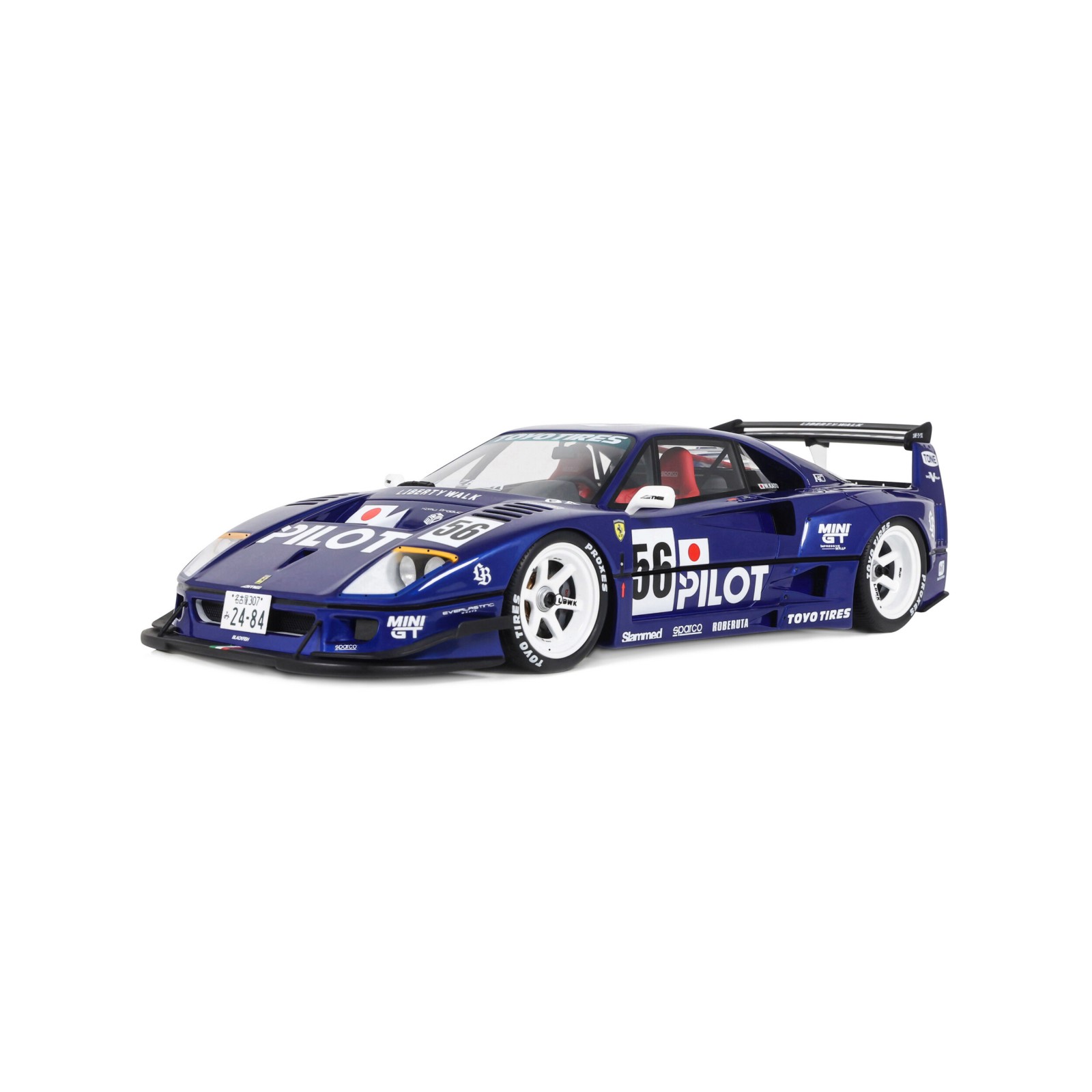 LB-Works F40 Metallic Blue 2024