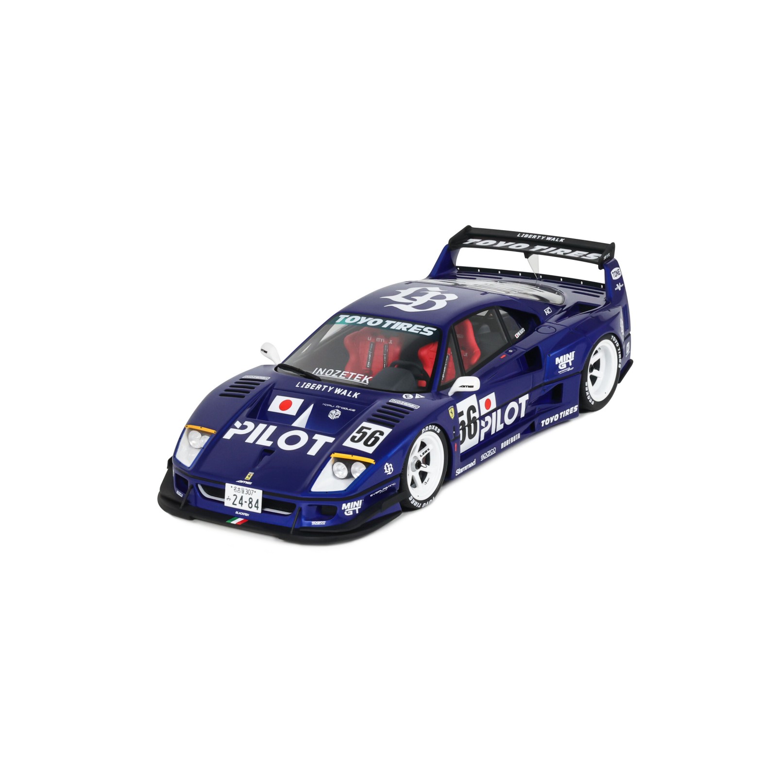 LB-Works F40 Metallic Blue 2024