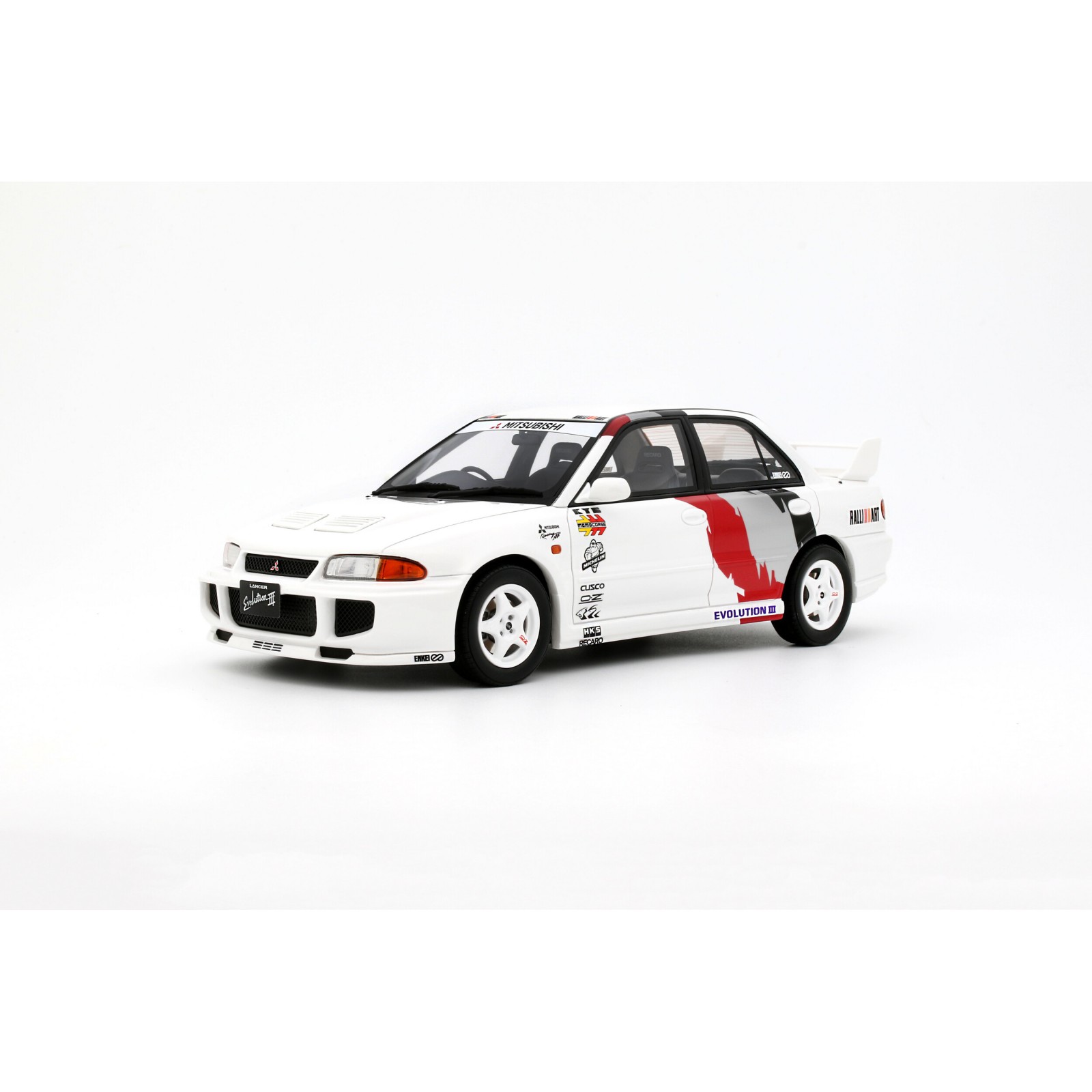 Mitsubishi Lancer Evo III Scotia White W83 1995