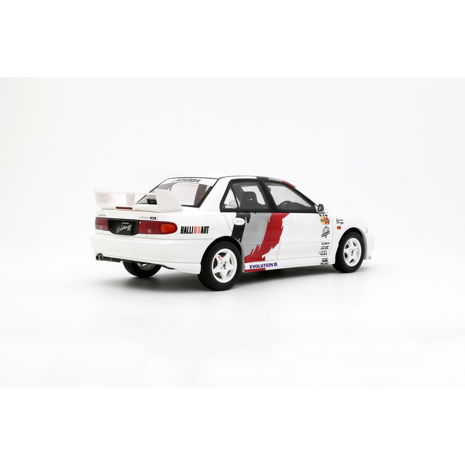 Mitsubishi Lancer Evo III Scotia White W83 1995